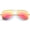 Gold / Red Mirror, variant on sunglassLA Unisex Premium Nickel Plated Frame Multi-Coated Mirror Lens Aviator Sunglasses (Gold / Red Mirror) - 59mm