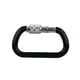thumbnail image 2 of Mosqueton De Aluminio Tipo D Con Seguro 25Kn Gim Sports  Gm-100, 2 of 3