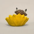 thumbnail image 4 of Highland Cow Figurine Highland Cow Bathroom Decor Mini Highland Cow Decorative Figurine for Home Office Desk Kitchen Bathroom Farmhouse Style Shelf Decor, 4 of 5