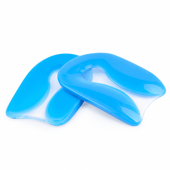 FLORNIX Gel Heel Cups Cushions Insoles for Plantar Fasciitis Heel Spurs and Heel Pain