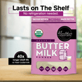 thumbnail image 3 of Healthier Comforts Organic Buttermilk Powder 21oz | USDA Certified, Kosher, Gluten Free, Non-GMO | Baking Supplies, Biscuits & Gravy, Mini Pancakes, 3 of 8