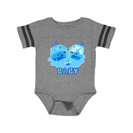 

Inktastic Ice Ice Baby Gift Baby Boy or Baby Girl Bodysuit
