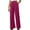 Hot Pink-04, variant on REALiKUN Wide Leg Dressy Pants High Waisted Work Business Casual Slack Summer Flowy Palazzo Trousers with Pockets