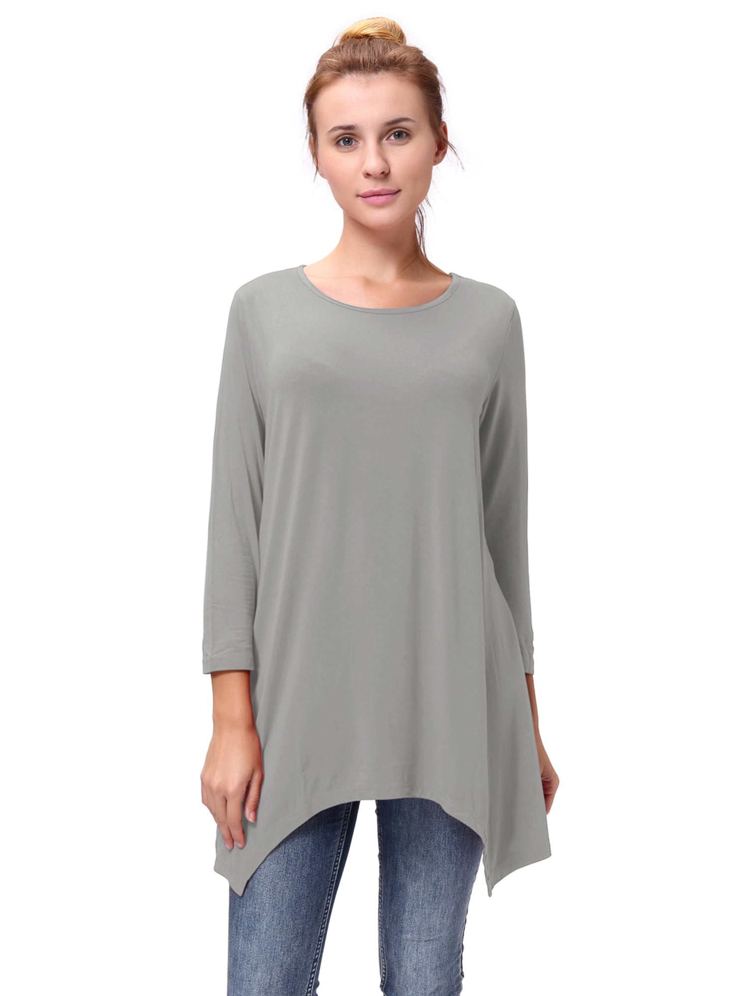 flattering flowy tops