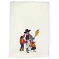 thumbnail image 2 of Betsy Drake Snowman Guest Towel Set of 2, 2 of 3