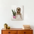 thumbnail image 4 of Creative Products Cheetah Chair Dog 1 11 x 14 Canvas Wall Art, 4 of 4