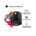 thumbnail image 3 of HP OMEN 30L Desktop GT13-0380t PC Computer RTX 3080 (10 GB GDDR6X), 16GB RAM, 512GB SSD, i7 RGB Liquid Cooling, 3 of 5