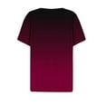 thumbnail image 4 of Summer Tops for Women 2025 Trendy Crop Womens T Shirts Loose Fit Golf Tees for Women, 4 of 5