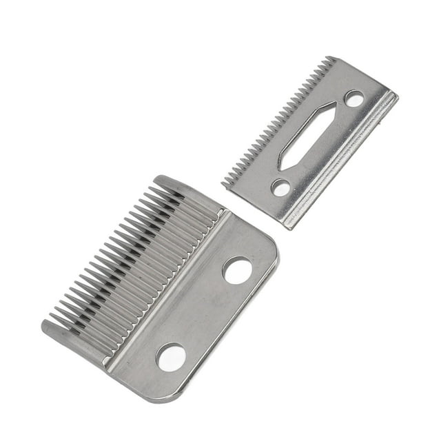 Replacement Clipper Blades, Reasonable Tooth Pitch Hair Clipper Blade With 2 Screws For Barber Shop