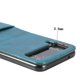thumbnail image 3 of Compatible con Samsung Galaxy Z Flip 3 Funda con 4 tarjeteros Ultra Thin Pu Leather Anti-scratch Funda protectora para mujeres,black Aespa kaili Sencillez, 3 of 4