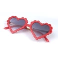thumbnail image 4 of Gafas de sol con forma de corazón para niños y niñas, gafas bonitas con protección UV 400, gafas de sol de playa para exteriores para niños y niñas, 4 of 5