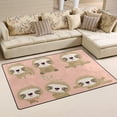 thumbnail image 2 of Coolnut Lightweight Non Slip Carpet Mats 60 x 39 inch (5'x 3'3"), Area Soft Rugs Floor Mat Rug Decoration for Kids Room Living Room Lovely Animals Pose, 2 of 6