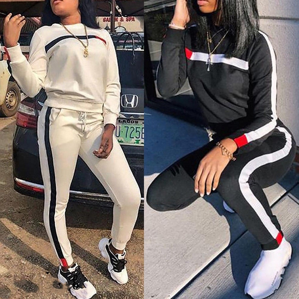 womens joggers and sweatshirt