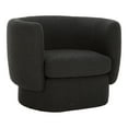 thumbnail image 2 of Moe's Home Collection Koba Chair Maya Black Fabric Chairs, 2 of 8