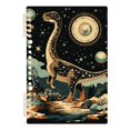 thumbnail image 7 of FORMRS 1-Subject Spiral Notebook 8" x 5" College Ruled 60 Refillable Sheet A5 Hard Cover, Black Dinosaur, 7 of 7