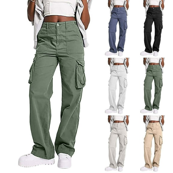 Women's Versatile High Waist Trousers for Autumn and Winter Comfortable Casual Pants Suitable for Multiple Occasions