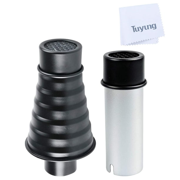 Snoot con Honeycomb Grid para Godox WITSTRO Speedlite Flash