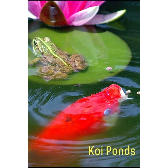 Koi Ponds: Customized Compact Koi Pond Logging Book, Thoroughly Formatted, Great For Tracking & Scheduling Routine Maintenance, Including Water Chemistry, Fish Health & Much More (120 Pages) (Paperbac