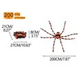 thumbnail image 5 of Halloween Outdoor Decorations Hairy Spider,Scary Giant Spider Fake Large Props for Yard Party Decor, 5 of 9