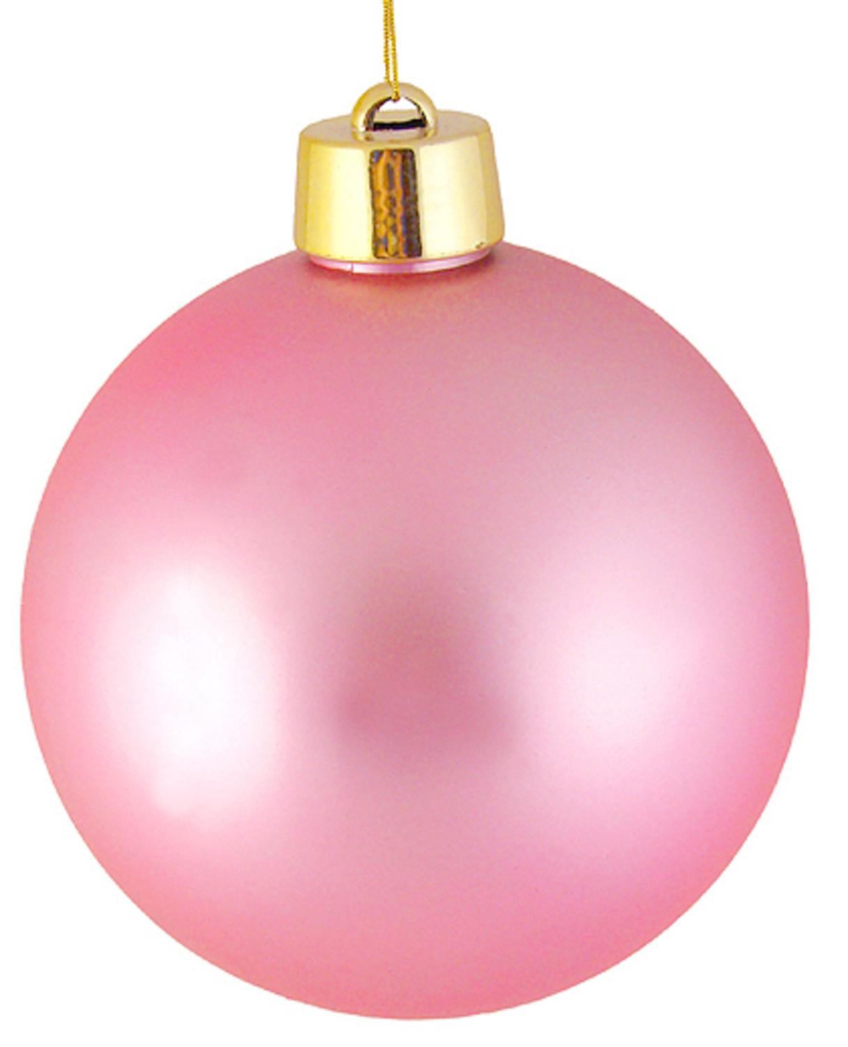 pink ornaments balls