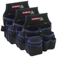 thumbnail image 1 of Bolsa de Herramientas VentDepot StorProBlue 3 pzas 5 Bolsillos 2 Asas Poliéster Negro/Azul, 1 of 4