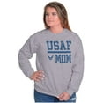 thumbnail image 4 of US Air Force USAF Mother Military Mom Women Plus Size Sweatshirt Brisco Brands 4X, 4 of 5