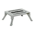 thumbnail image 1 of Stromberg Carlson Entry Step PA-150 Single Manual Folding Step; 19 Inch Width x 14 Inch Depth; With 8-1/8 Inch Rise; 1000 Pound Capacity; Non-Adjustable; Die Cast Aluminum; 3-1/8 Inch Collapsed Height, 1 of 5