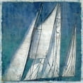 thumbnail image 2 of Carter, Charlie 26x26 Gold Ornate Wood Framed with Double Matting Museum Art Print Titled - Sail Away II, 2 of 4