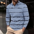 thumbnail image 2 of LIaqionyy Big and Tall Shirts for Mens Quarter Zip Pullover Lightweight Tops Casual Fashion Fall Clothes, 2 of 5
