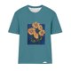 thumbnail image 4 of Tops Cortos para las Mujeres Blusas Impresas Manga Corta Cuello Redondo, Tops de Blusa para las Mujeres Primavera Verano Casual, 4 of 4