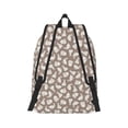 thumbnail image 3 of Daiia Cute Rabbit Vintage Canvas Backpack for Men and Women ,Hiking Backpack,Travel Laptop Bag for School,Large Capacity Backpack, 3 of 8