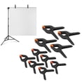 thumbnail image 1 of Spring Clamp Set, Woodworking Clamps Carpentry Clamp Fixing Clamp Backdrop Clips  For Backdrop Stand For Crafts For DIY For Photography, 1 of 8