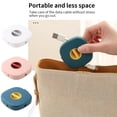thumbnail image 4 of Cable Organizer Rotating Cable Winder Box Plastic Portable Wire Storage Case Phone Holder, Blue, 4 of 9