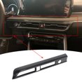 thumbnail image 1 of Conditioner Car Center Console Air Outlet Frame Carbon Fiber Style Air Conditioner Vent Cover Trim Replacement For  K5 2019 To 2023, 1 of 8