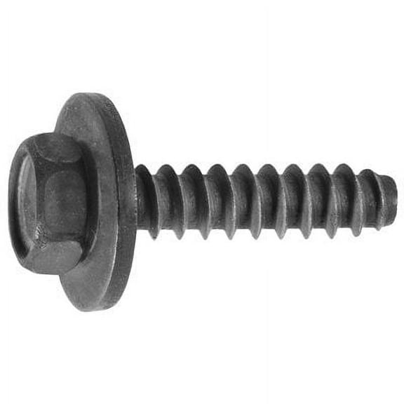 Auveco # 23869 Hex Head Sems T.S. B Point M4.2-1.41 X 18mm - Black 11505178. Qty 50.