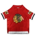 thumbnail image 6 of Pets First NHL Chicago Blackhawks Mesh Jersey for Dogs and Cats - Licensed, 6 of 6