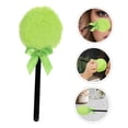 thumbnail image 6 of LOLIPPYY small blush brush for cheeks makeup brush with plush Green 2pcs, 6 of 8