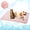 PINK, variant on Cooling Mat for Dogs Cats Ice Silk Pet Self Cooling Pad Blanket for Pet Beds/Kennels/Couches /Car Seats/Floors,BROWN,50X40CM