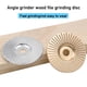 thumbnail image 3 of Madera de Taller de Madera de 4 Pulgadas para Molinillo de Ángulo con una rueda de molinería de moliDa de moliDa de forma de madera de 5/8 de pulgada, 3 of 6