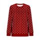 thumbnail image 5 of Heisall Womens Hoodies Spring Autumn Non-positional Print Fashion Casual Loose Ribbed Design Crewneck 2025 New Arrival Tops, 5 of 5