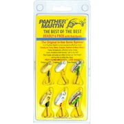 Panther Martin DSG6 Best of the Best Spinners Fishing Lure Kit - Assorted - Pack of 6