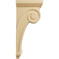 thumbnail image 3 of Ekena Millwork 6 1/4"W x 10"D x 22"H Scroll Corbel, Alder, 3 of 4