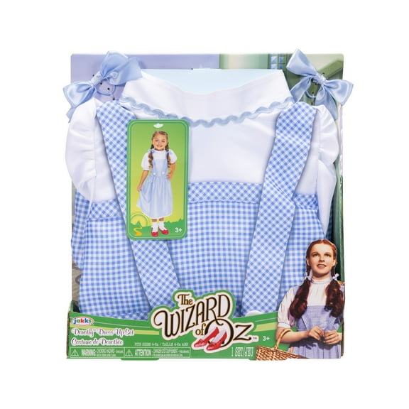 The Wizard of Oz Dorothy Roleplay Blue Dress for Girl Child Ages 3 and up Fits 4-6x