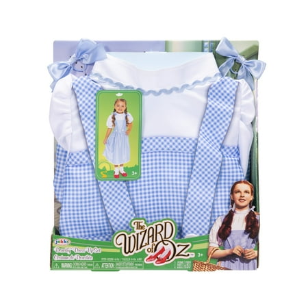 The Wizard of Oz Dorothy Roleplay Blue Dress for Girl Child Ages 3 and up Fits 4-6x