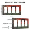 thumbnail image 3 of sign Switch Cover Decorative Wall Plate / 4-Gang 4-Decor / Standard Size 4.5x8 in, 3 of 5