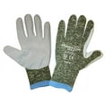 thumbnail image 2 of Cordova 3737S Power-Cor Max Gloves, 10-Gauge Aramid/Steel/Cotton, Split Cowhide Leather Palm, Pigskin Forchettes, ANSI Cut Level A5, Small, 2 of 2
