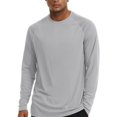 thumbnail image 2 of Men's UV Protection UPF 50+ Long Sleeve T-Shirt Work Fishing Swimming Shirt Rash Guard Top, 2 of 5