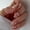 BZ145, variant on YTTAL 【Buy 2 Get 1 Free】Long Almond Pink Bow Crystal Press On Nails 24Pcs Nude French Tip Rhinestone Stick On Nails Reusable Fake Nails