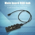 thumbnail image 2 of 10 RGB Sync HUB Splitter Extension Cable for Motherboard RGB Fan (5V 3Pin), 2 of 6