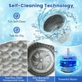 thumbnail image 6 of Costway Portable Washing Machine 11 LBS Full Automatic Washer Machine with 8 Washing Modes White, 6 of 10
